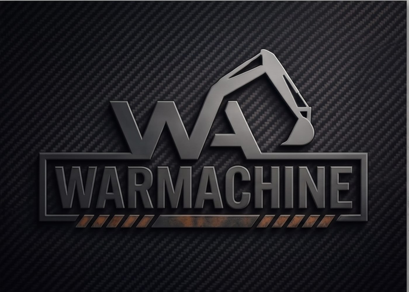 Marca WarMachine en placa de fibra de carbono